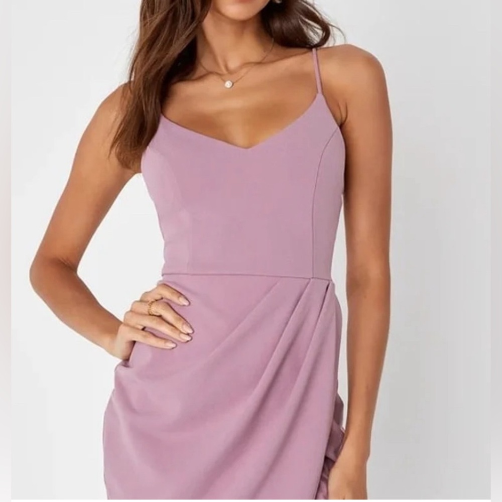 Lulus pink dress
